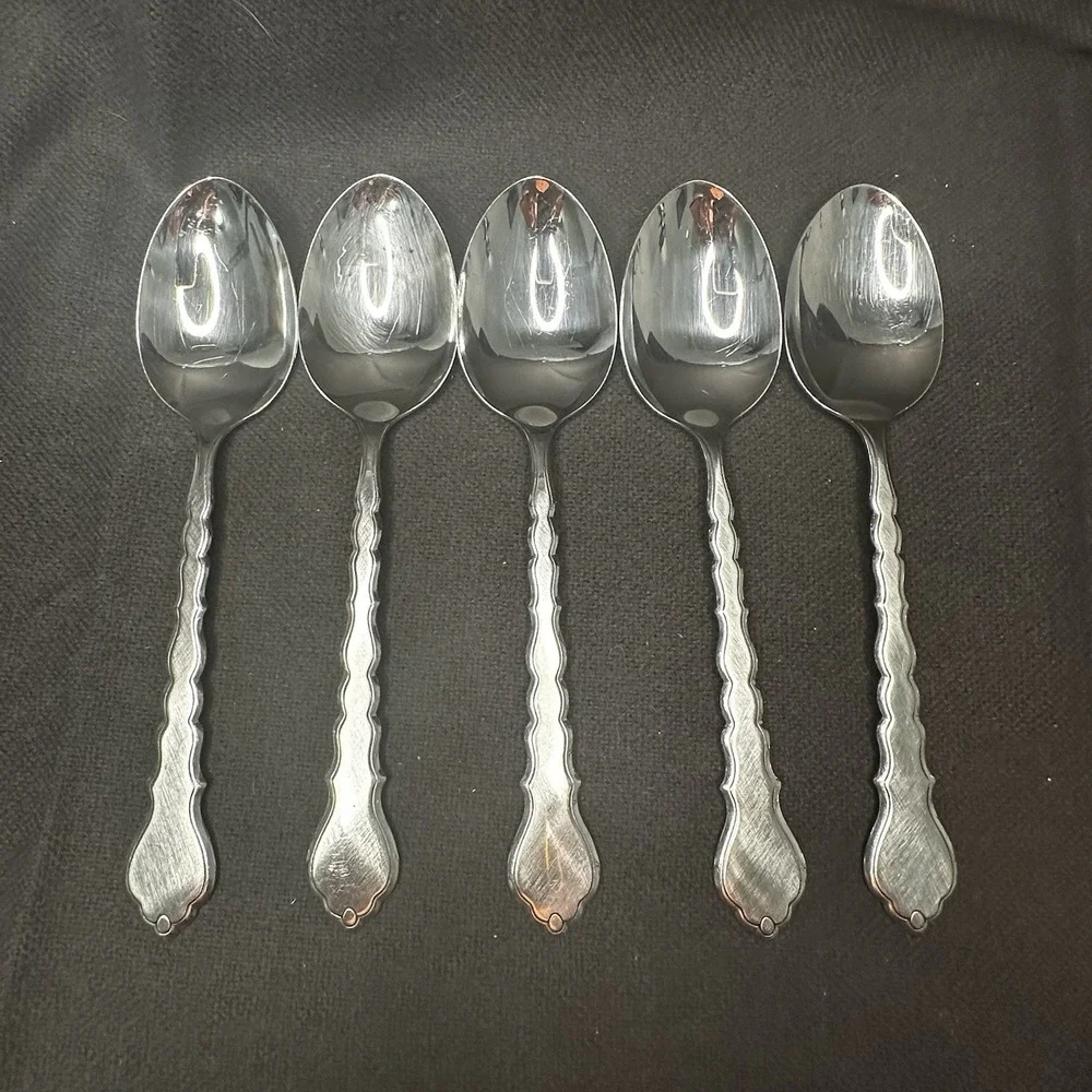 ONEIDA CELLO Serving Set 13 Casserole Pierced Pie Gravy Sugar Jelly Solid Spoons